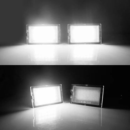 White LED License Plate Lights for Range Rover Sport Discovery L320 LR2 LR3 LR4