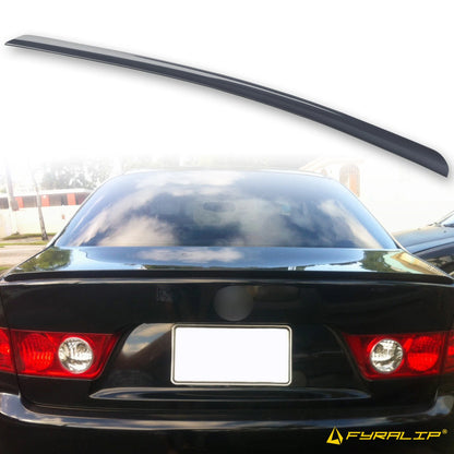 Boot Lip Spoiler for Honda TSX (2004-2008) - NH658P Carbon Gray