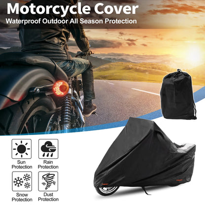 Motorcycle Cover Black for Honda CT125 Hunter Cub (2020–2023)