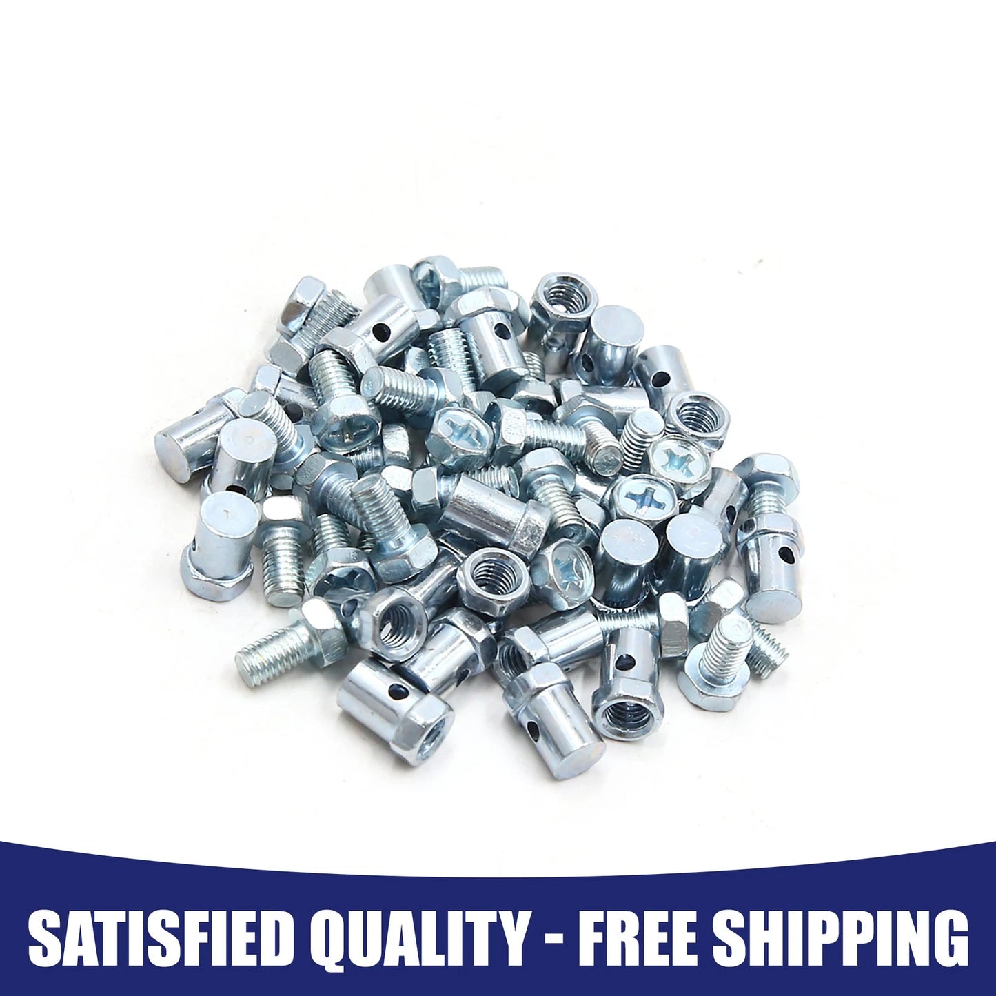 Thread / 30 x Brake Cable Wire Solderless Nipple Screws for Motorcycle Scooter