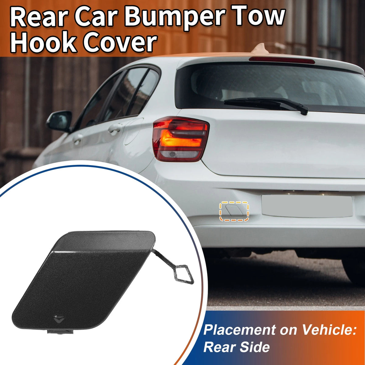 Tow Hook Cover for BMW 1 Series F20 Mineral Grey
