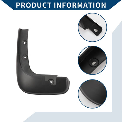 Mud Flaps Splash Guards Front & Rear for Honda Fit Hatchback (2011-2013)