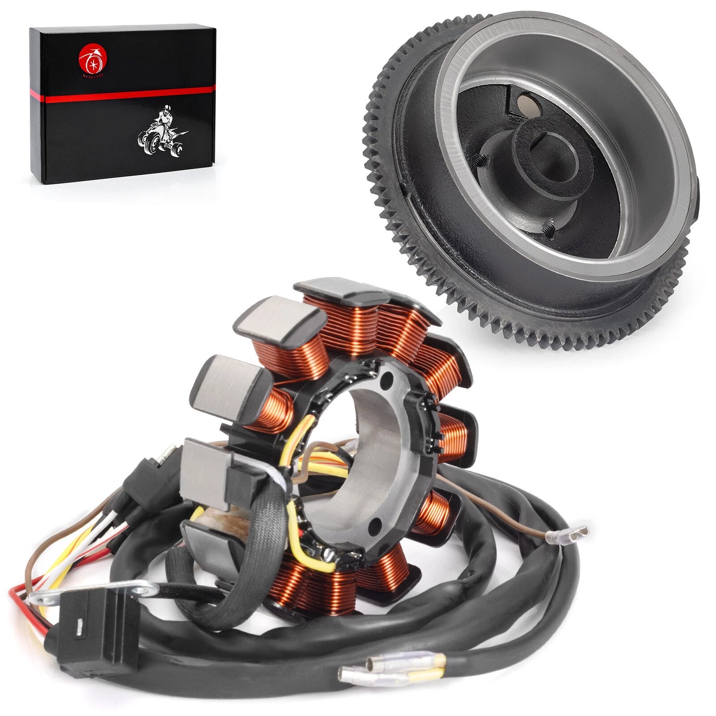Stator + Flywheel Rotor for Polaris Scrambler 500 (2000–2002)