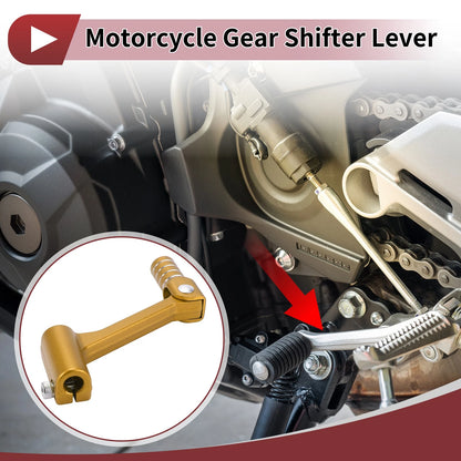Gear Shifter Lever Folding for Bosuer Cheetah Gold Tone