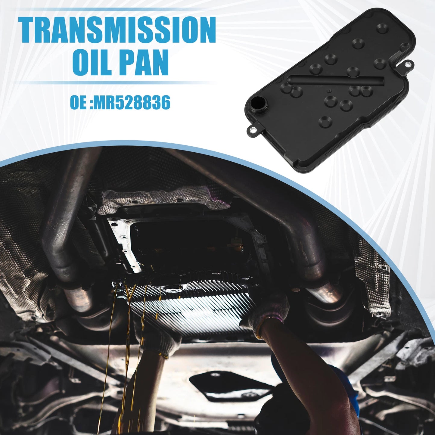Oil Pan Gasket & Transmission Filter for Mitsubishi Montero (1992-2000)