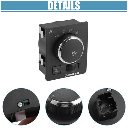 Headlight Switch Headlamp Dimmer for Ram