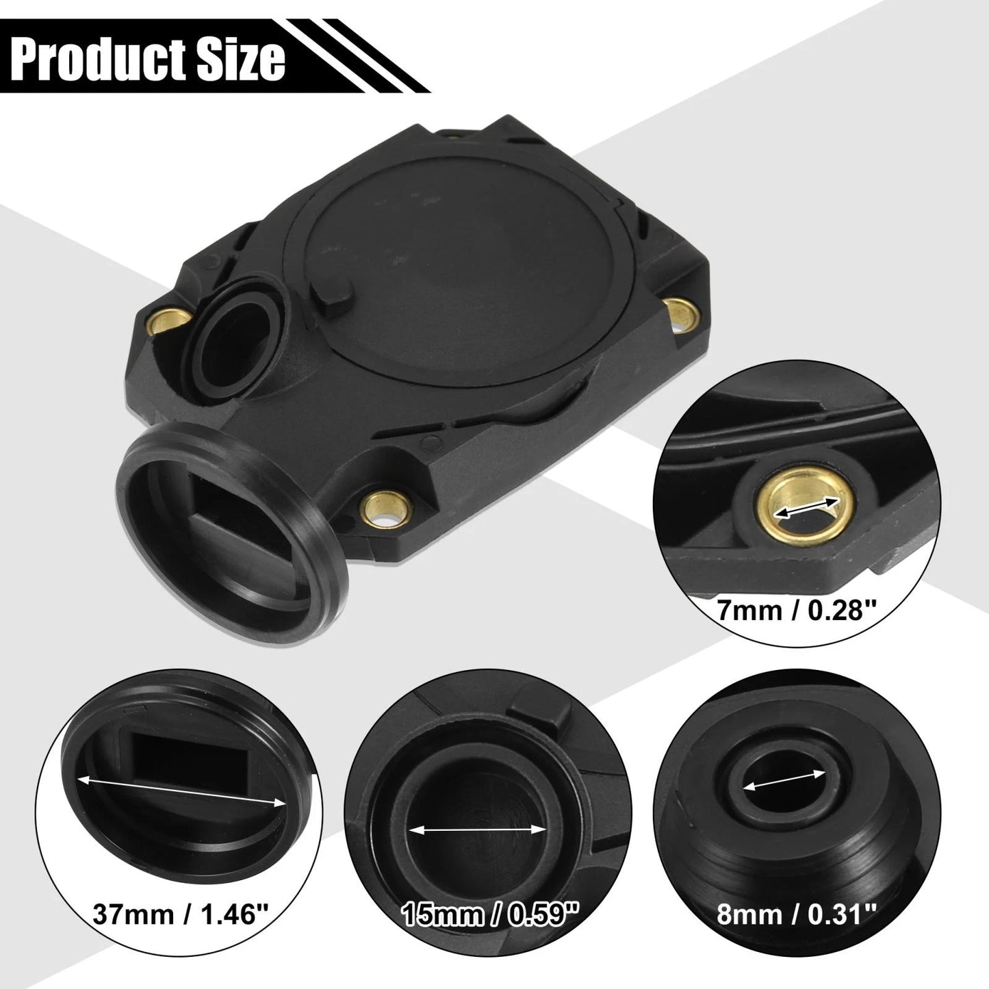 PVC Engine Crankcase Vent Valve for BMW 750iL 850Ci (1995-2001)