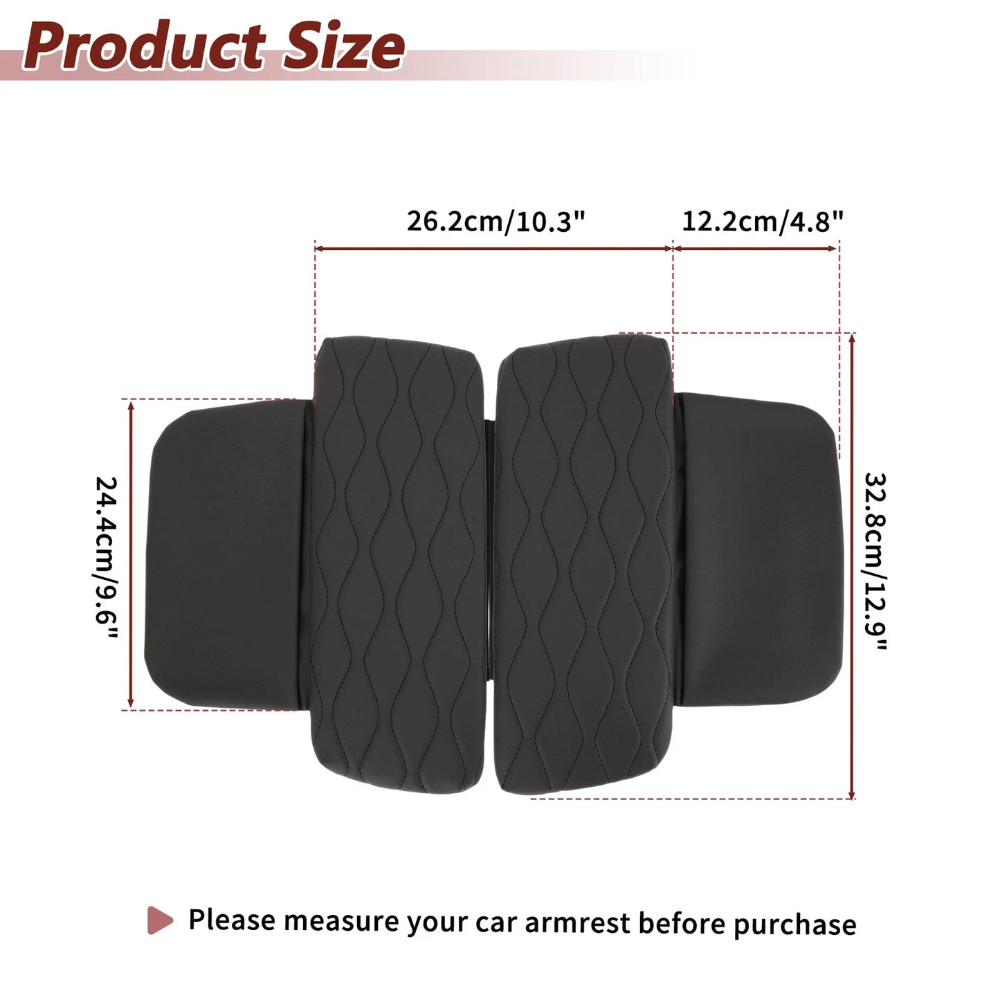Center Console Cover for BMW X5 G05 2019-2025 Black Napapi PVC
