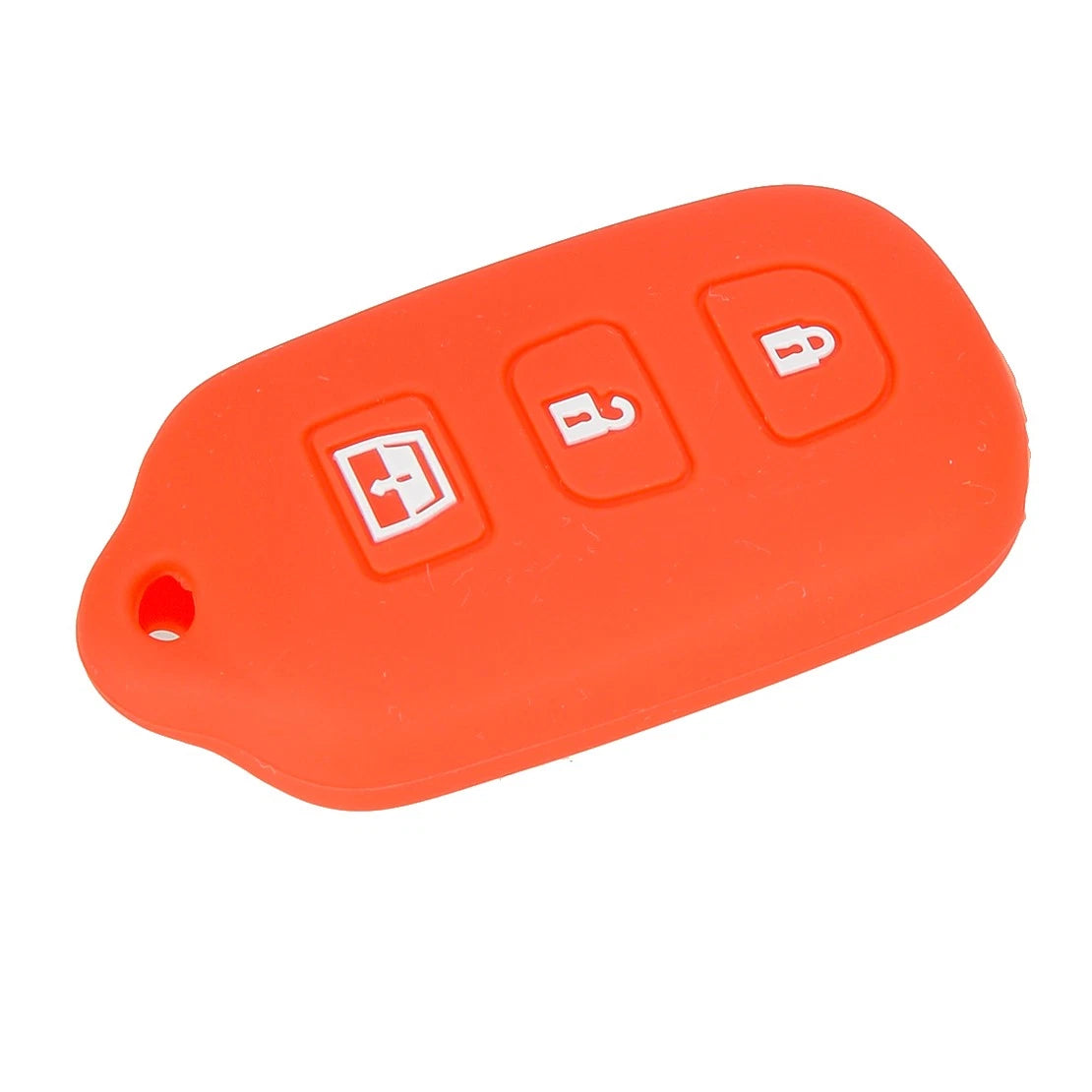 Red Remote Key Cover Case for Toyota 4Runner, Sequoia, RAV4 (2003-2023)