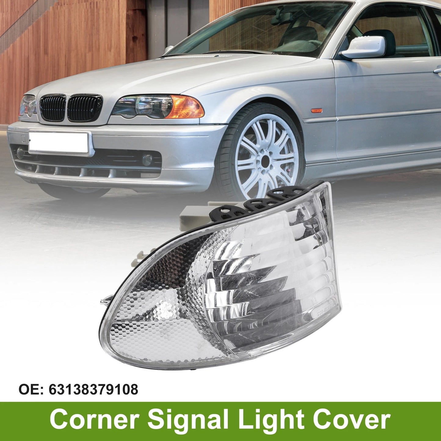 Right Corner Signal Light Cover 1 Pc for BMW 7 Series (1999-2001)
