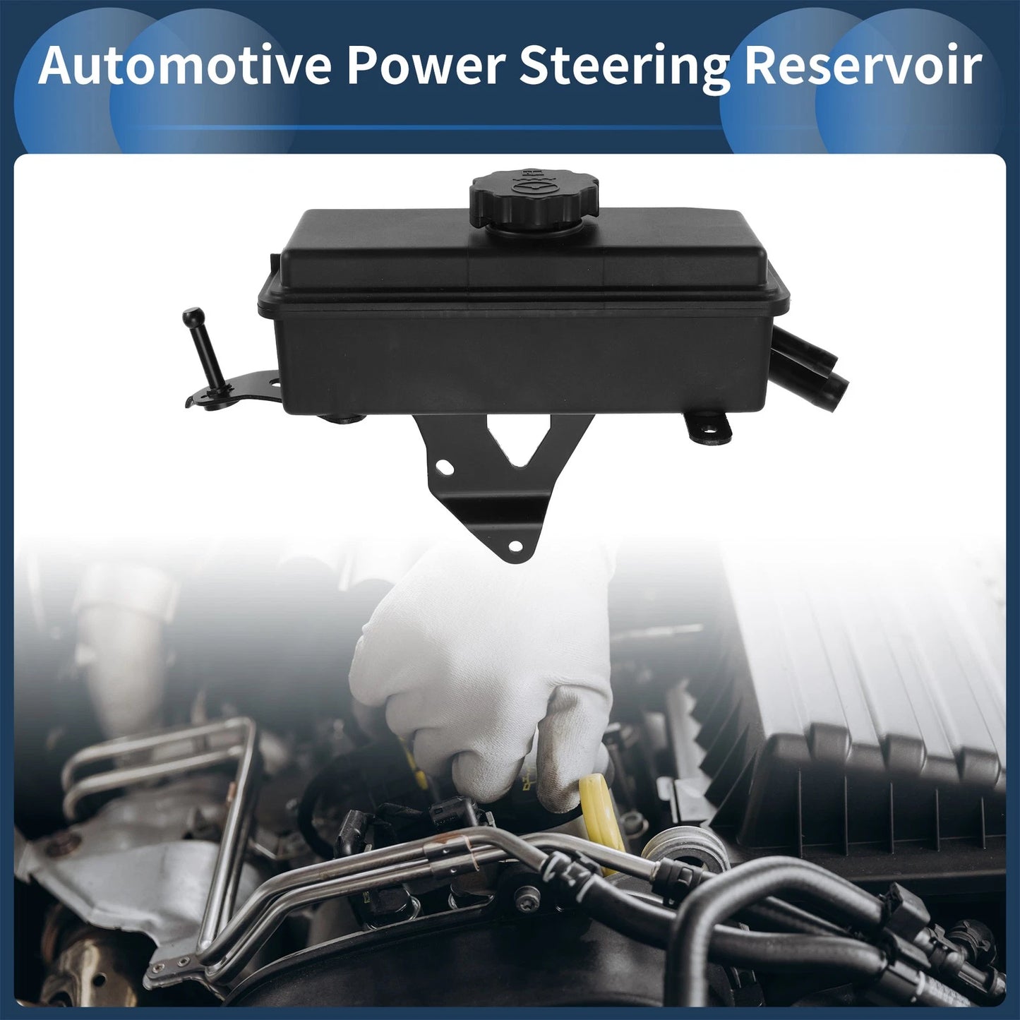 Power Steering Reservoir 6 Cyl 3.6L for Chevrolet Malibu (2008-2012)