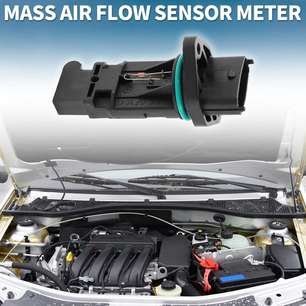 Mass Air Flow Sensor for Hyundai Elantra, Santa Fe, Carens 2.0 (2001-2023)