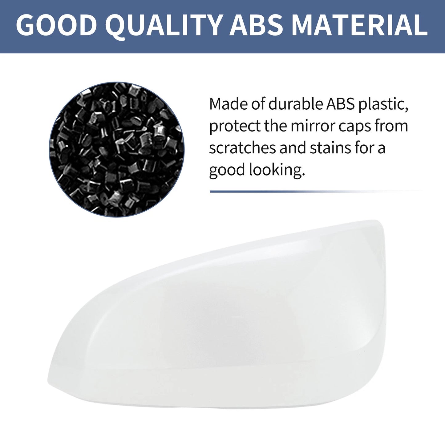 Left Passenger Side Mirror Cover Cap for Toyota 4Runner (2013-2023)