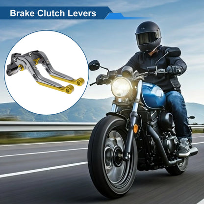 Long Brake Clutch Levers for Kawasaki Versys 650 (2015–2023)
