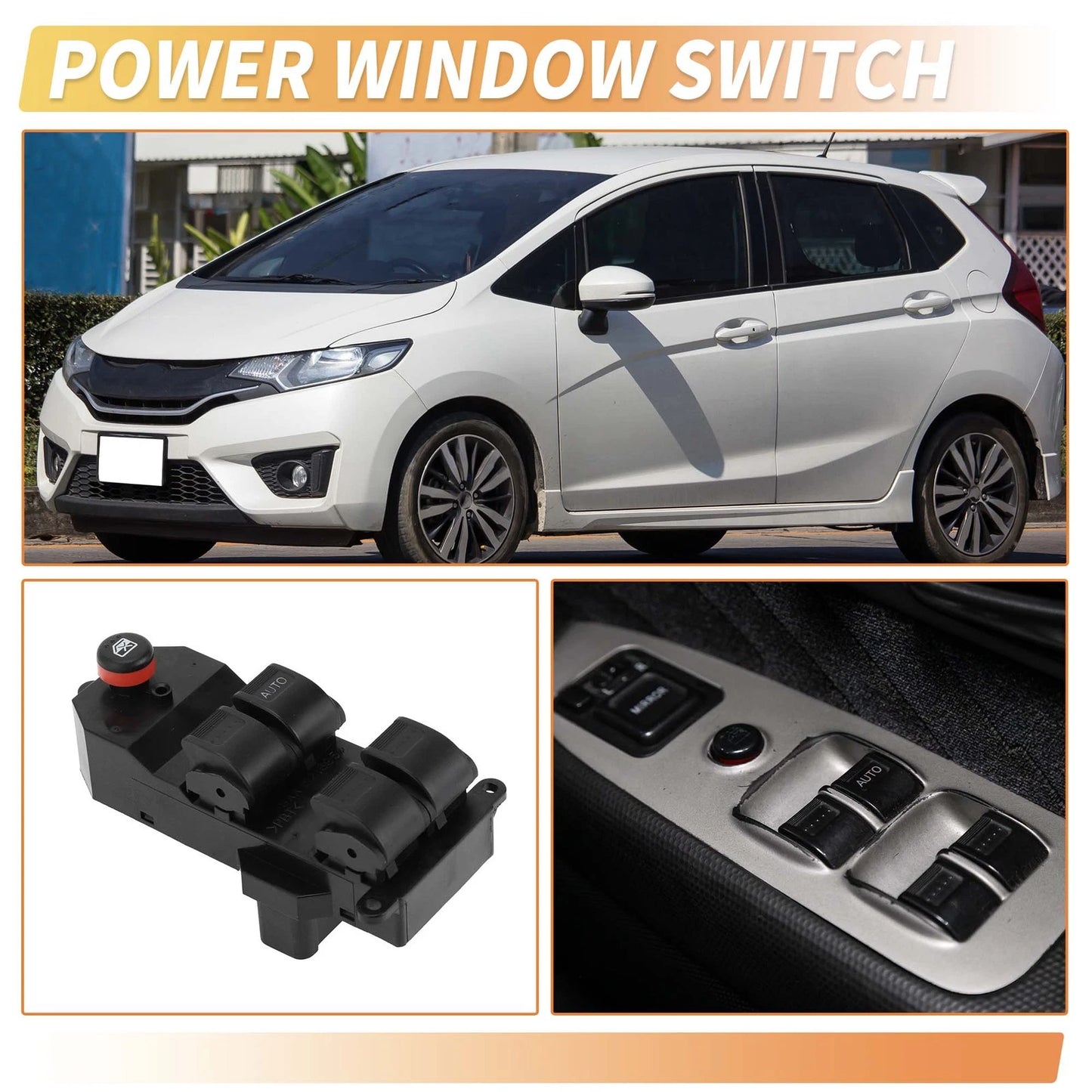 Power Window Switch for Honda Jazz GD1 GD3 (2002-2008)