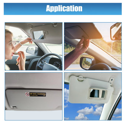 Left Driver Side Sun Visor with Light Mirror for Honda Accord (2003-2007)