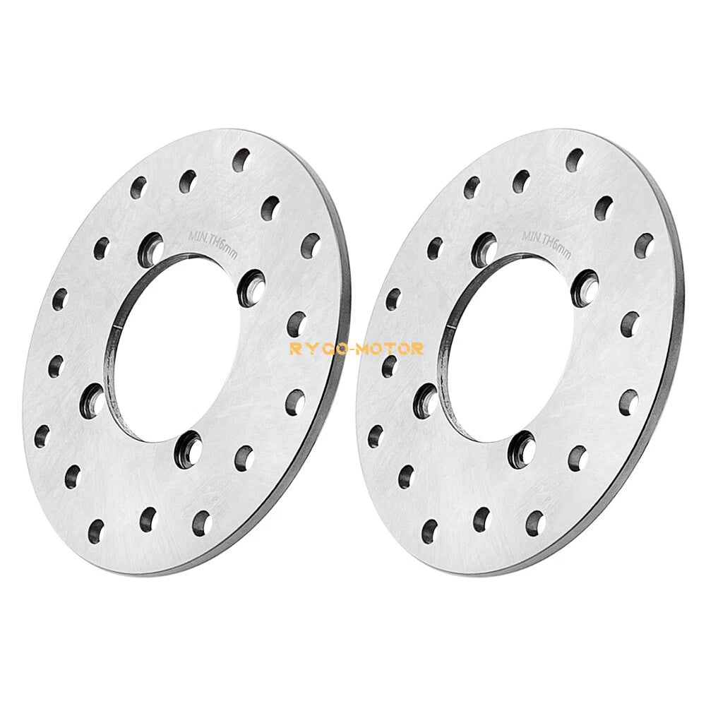 2 x Front/Rear Brake Disc Rotor for Honda Big Red 700 MUV700 (2009–2013)