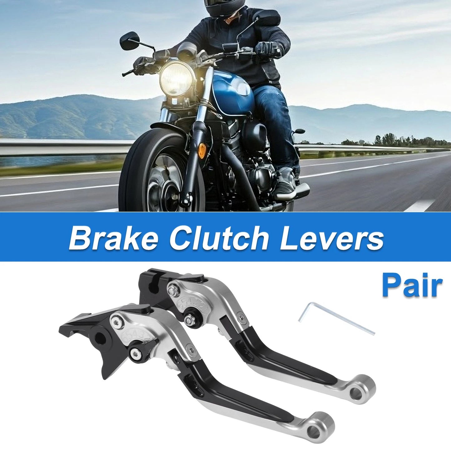 Levers / Adjustable Short/Long Brake Clutch Levers for Yamaha YZF R1