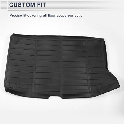 Cargo Liner Rear Trunk Mat for Kia Soul EV (2020-2022) Black TPE