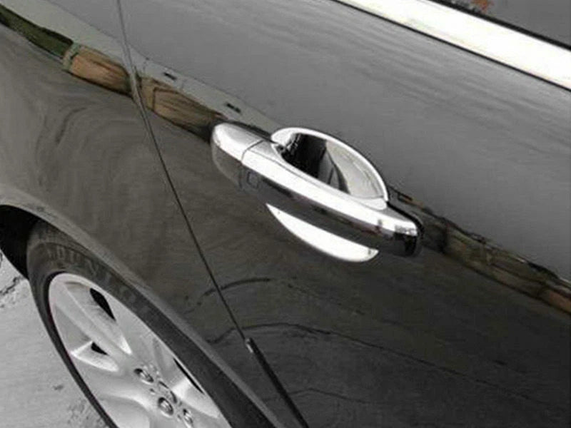 8 x Exterior Chrome Door Handle Covers for Jaguar XF (2011-2014)
