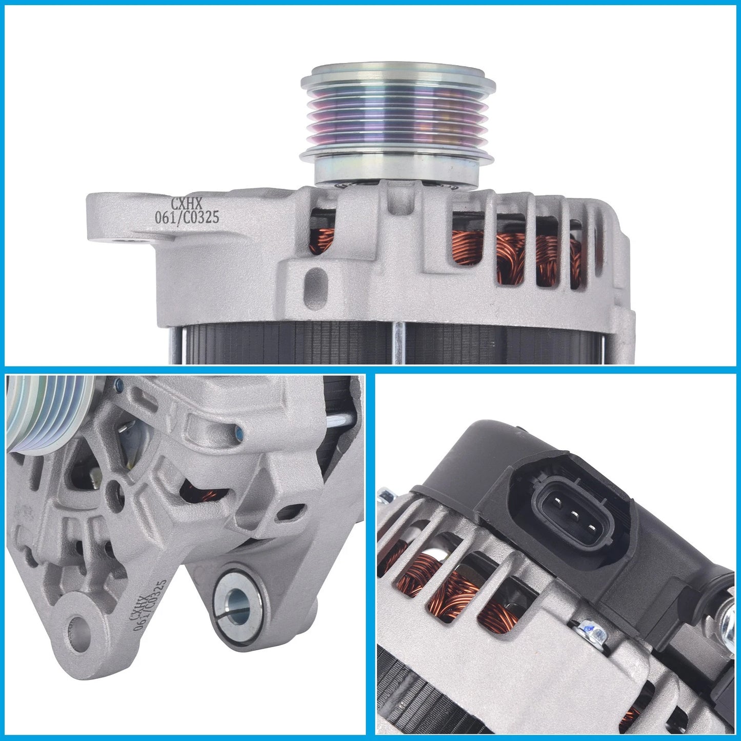 3 Pin Plug Alternator for Hyundai i40 VF 1.7L Diesel (2011-2015)