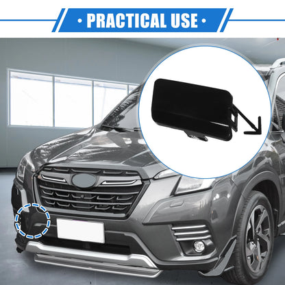 Front Right Tow Hook Cover for Subaru Forester (2009-2013) Black