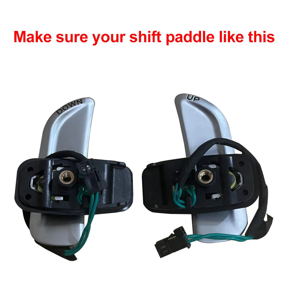 Steering Wheel Shift Paddle Extensions for Mercedes Benz C43 C63 E63 GLC63 (2015-2023)