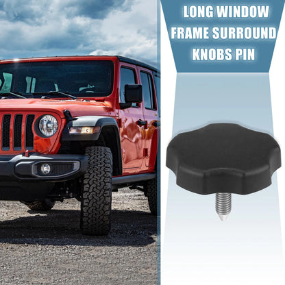 Top Window Frame Knobs for Jeep Wrangler TJ/JK (1997-2018)