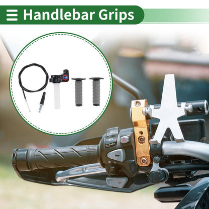 7/8" 22mm Motorcycle Hand Grips Cover Handlebar Cover for Make Model