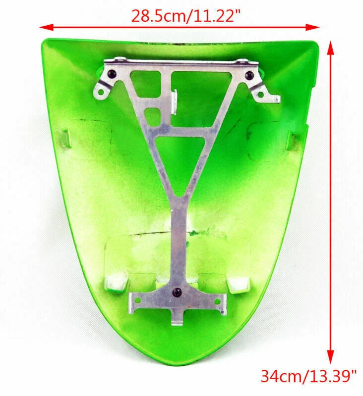 Pillion Seat Cover for Kawasaki ZX6R (2005-2006) Green