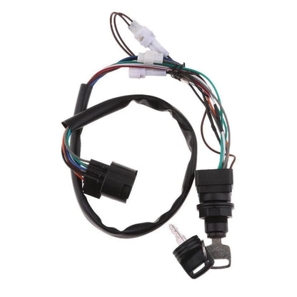 Ignition Key Switch Assembly for Suzuki Outboard Engine 37110-93J00/93J01