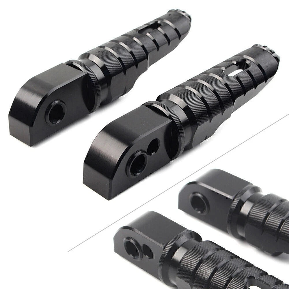 Rear Footrest Pegs Black for Street Scrambler 900 T100 (2016-2023) Pair
