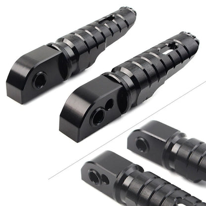 Rear Footrest Pegs Black for Street Scrambler 900 T100 (2016-2023) Pair