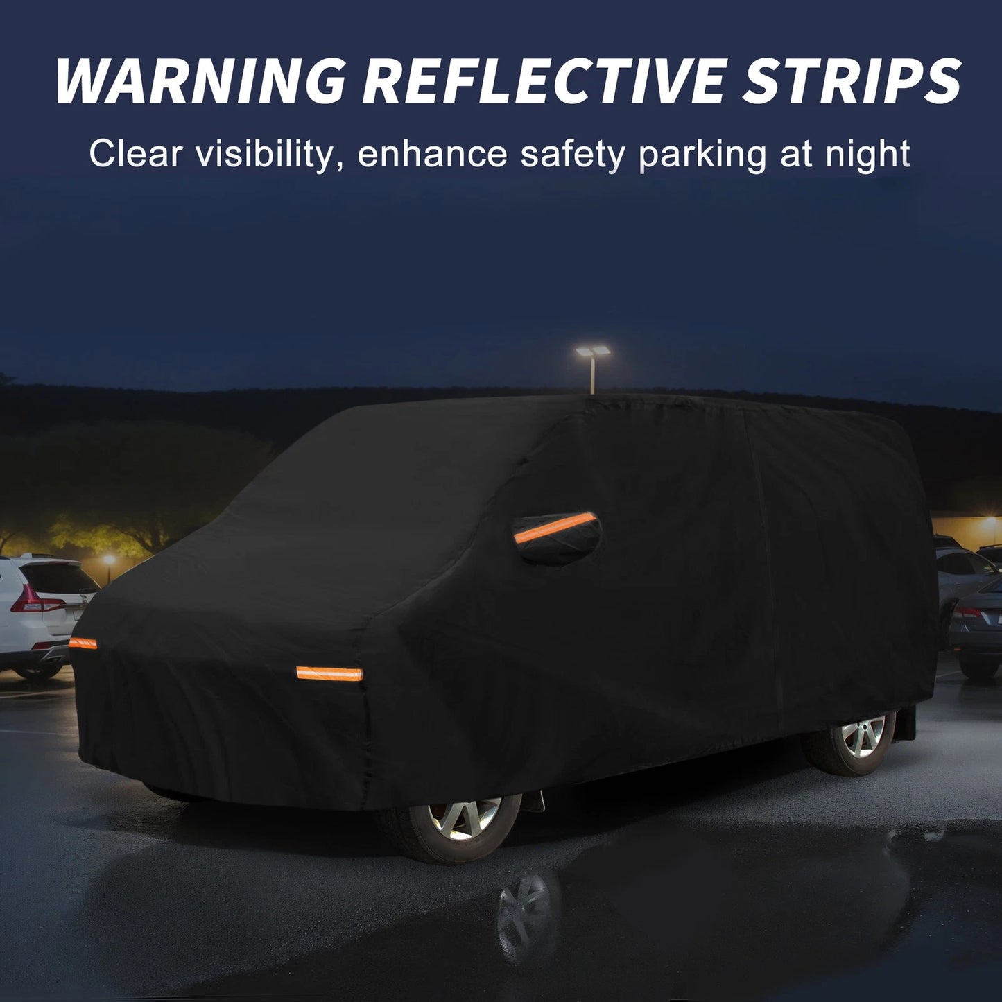 Waterproof 210D-PU Car Cover for Ford Transit (2015-2023)