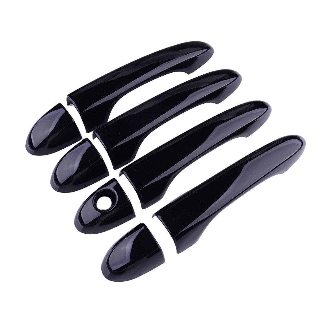 Gloss Black Door Handle Covers for Dodge Dart Sedan (2013-2016)
