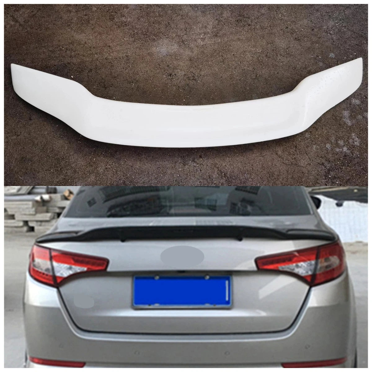 Unpainted R Style Rear Trunk Spoiler Wing Lip for Kia K5 Optima 2011-2013