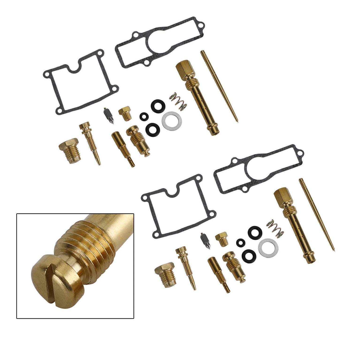 2 x Carburetor Repair Kit for Kawasaki Z400 KZ400FX KZ550 GPZ550 (1980-1983)