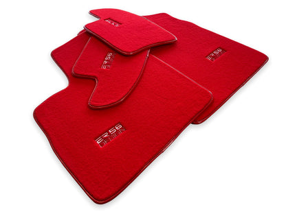 Tailored Red Floor Mats for Bentley Continental GT (2004-2017)