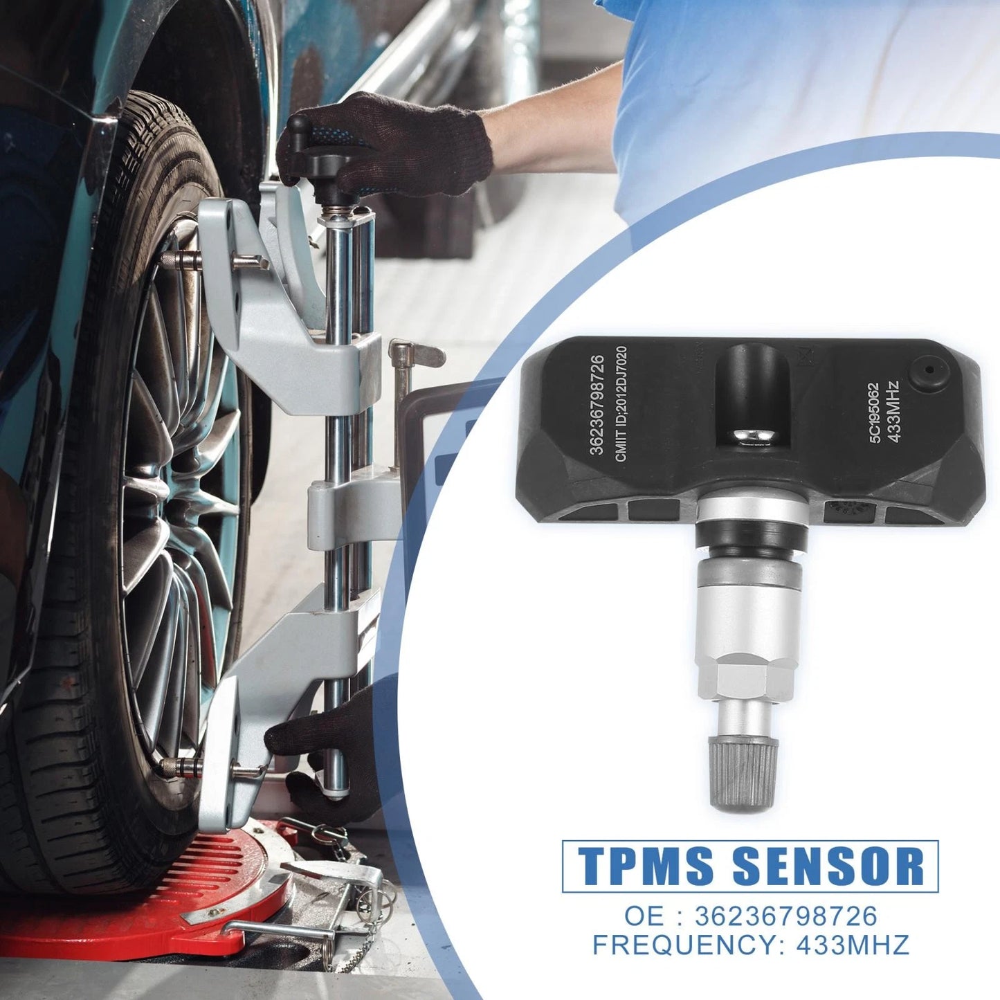 TPMS Sensor 433MHz for BMW 328i, 528i, 535i (2012-2015)