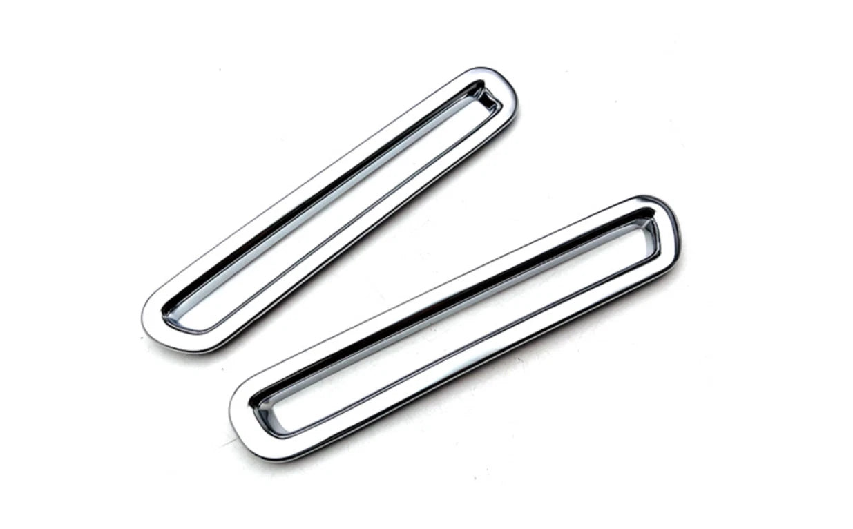 Chrome Rear Fog Light Frame Lid Cover Trim for 2023 Honda CR-V (2023) 2 x pcs