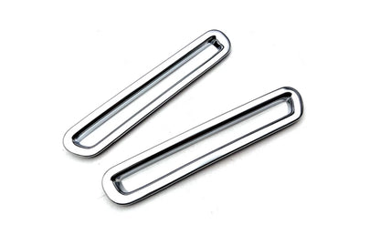 Chrome Rear Fog Light Frame Lid Cover Trim for 2023 Honda CR-V (2023) 2 x pcs