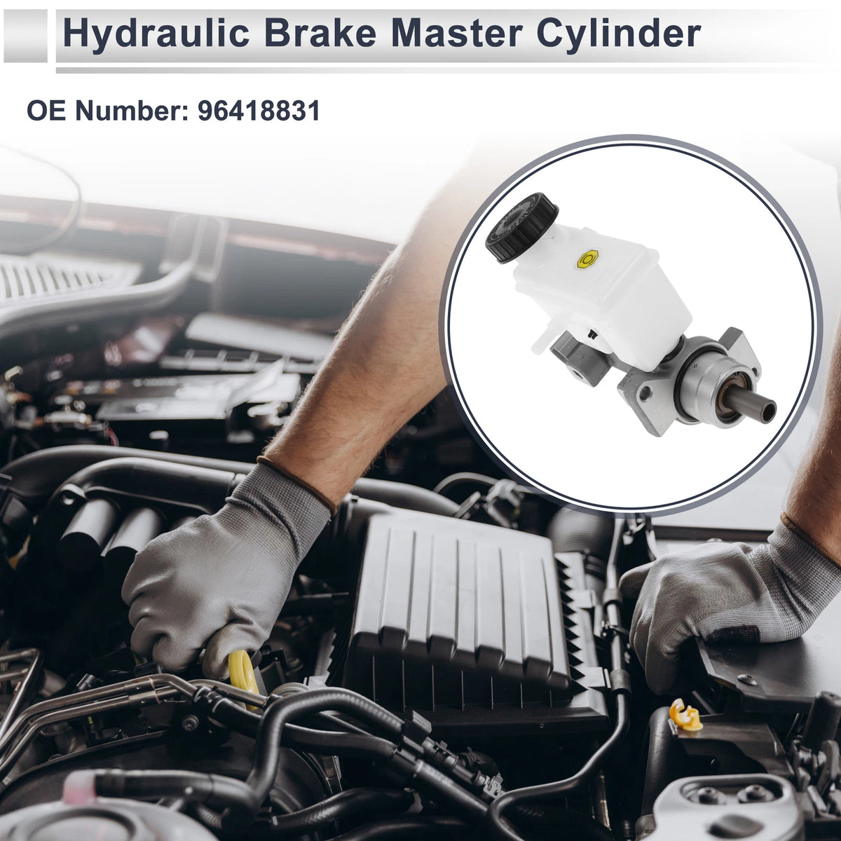 Brake Master Cylinder with Reservoir for Chevrolet Nubira (2005-2011)
