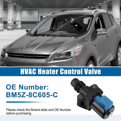 Radiator Water Valve for Ford Escape (2013) - Plastic Metal Black Blue