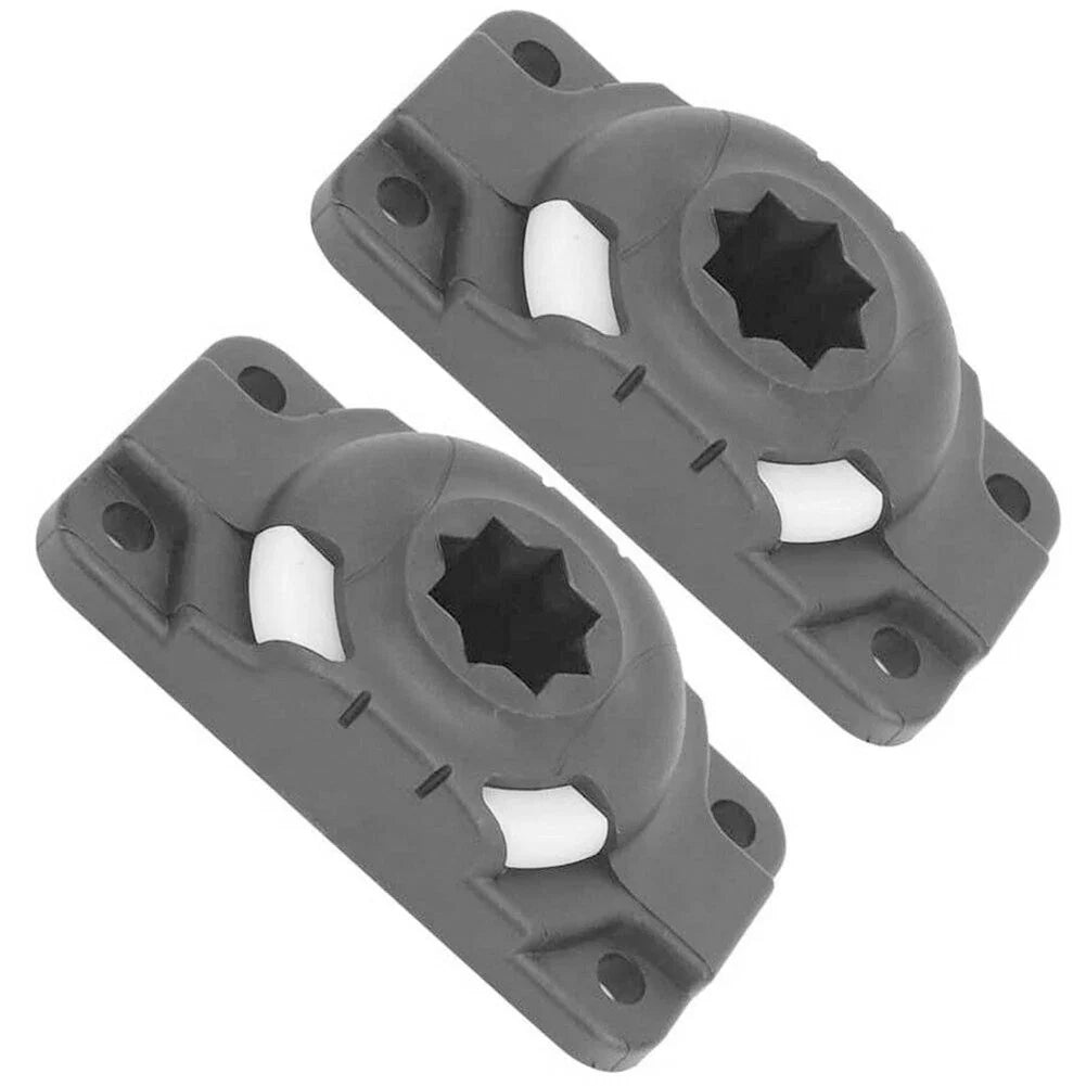 Rod Holder ABS Black Accessories for Boat/Canoe/Inflatable with Screws