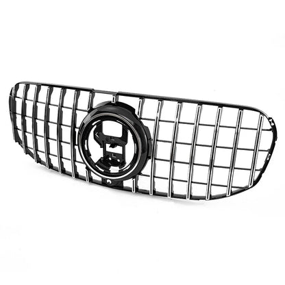 Chrome & Black Front Grille with Camera for Mercedes Benz X167 GLS450 GLS580 (2020-2023)