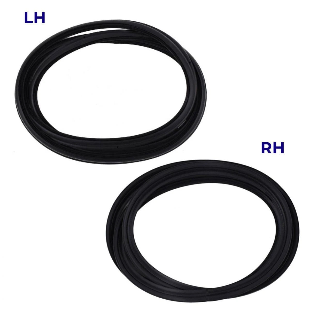 Door Trim Rubber Pair Fits Mazda Fighter B2200 Ford Courier PE O/Cab 1999-06 D06