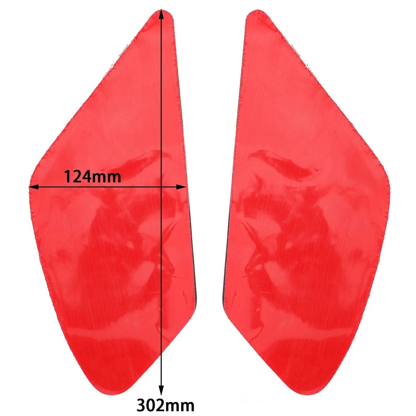 2 x Knee Pads Tank Stickers for Ducati Monster 797 (2017-2019)