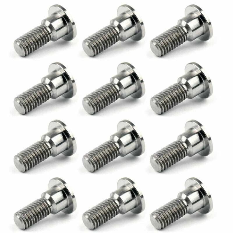 12 x Brake Disc Bolts M8 x 22mm Titanium TC4 for Suzuki GSXR Bandit (F2)