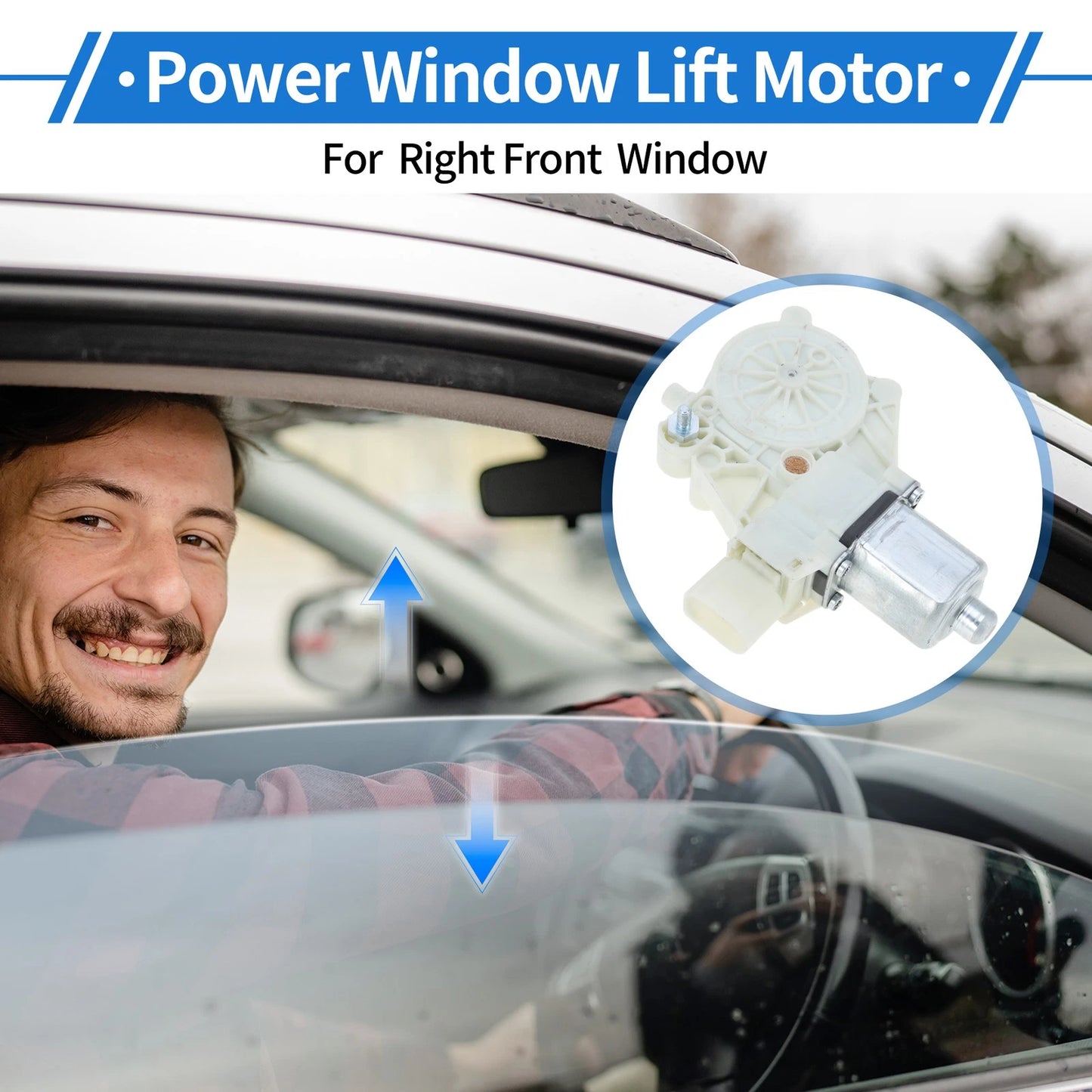 Power Window Regulator Lift Motor for BMW 323i (2006-2011)