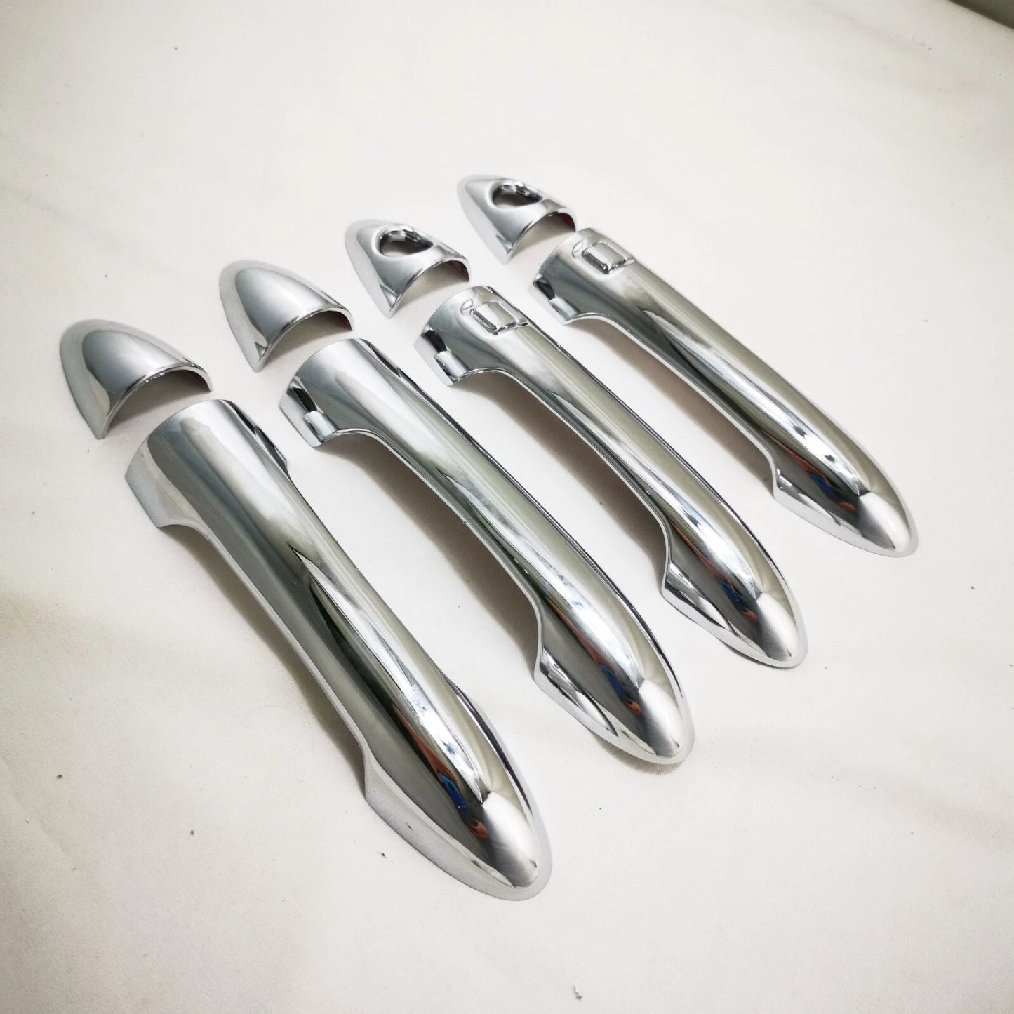 Chrome Door Handle Lid Side Cover Trim for Kia Picanto Morning (2016-2020) 8 x pcs